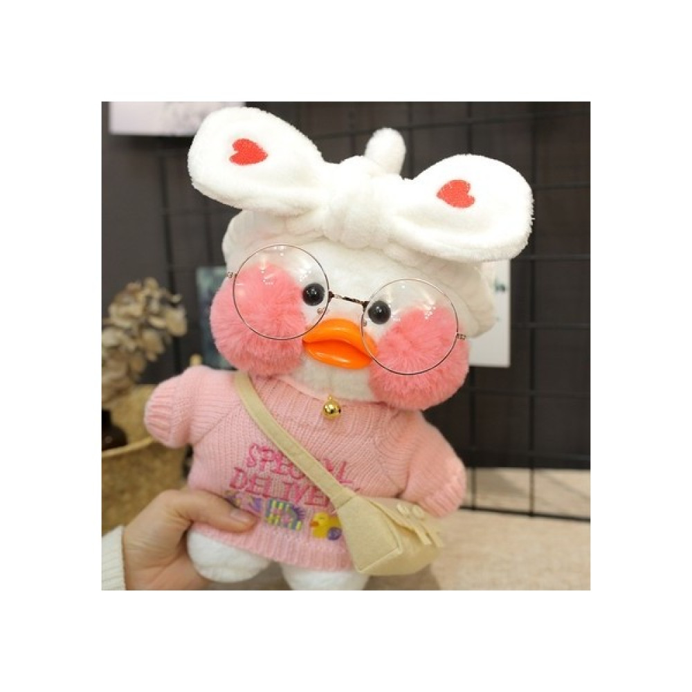 Lalafanfan Cafe Mimi Ördek Bebek 30 cm - Pembe (Yurt Dışından) - Pembe - Beyaz Oto Boyaları Fiyatı