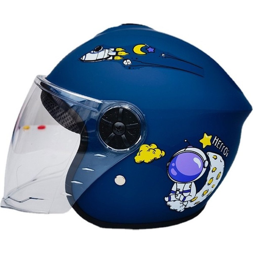 Lale Oda Dört Mevsim Evrensel Kask Çocuk Baret Kask (Yurt Dışından) - Mavi - 25 Motorsiklet Kaskları Fiyatı