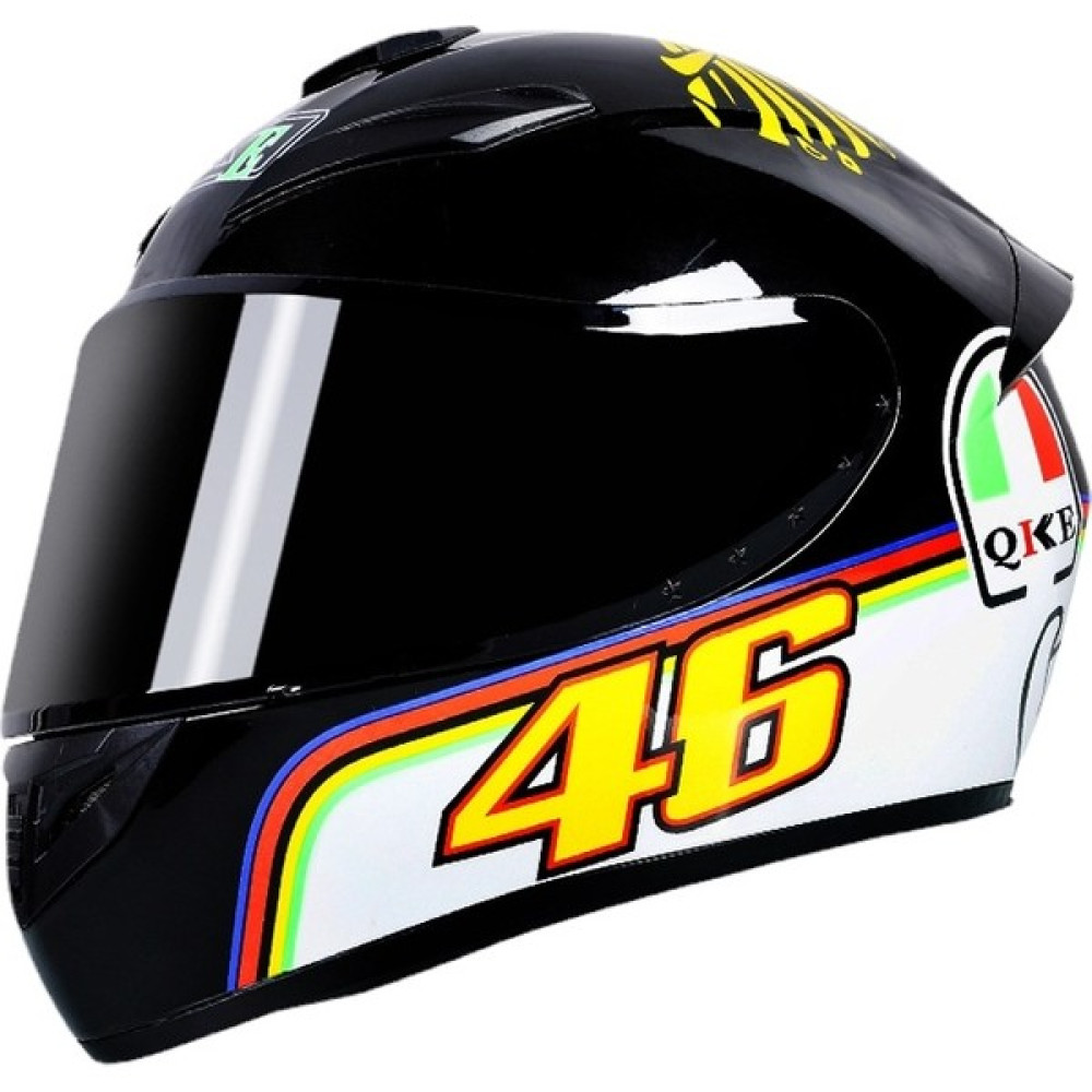 Lale Oda Full Face Motosiklet Kapalı Kask (Yurt Dışından) - Siyah Motorsiklet Kaskları Fiyatı