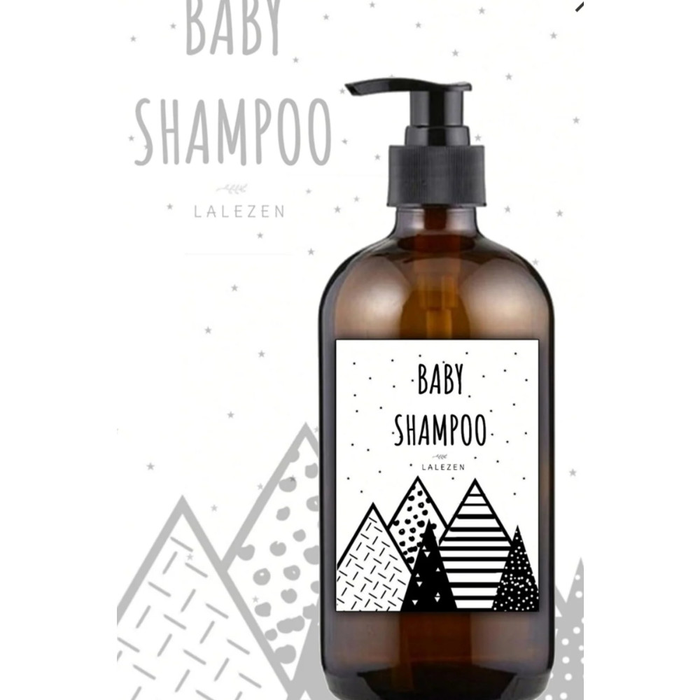LALEZEN Baby Shampo Etiketli Plastik Amber Tekli Şişe 500 Ml Sabunluk Fiyatı