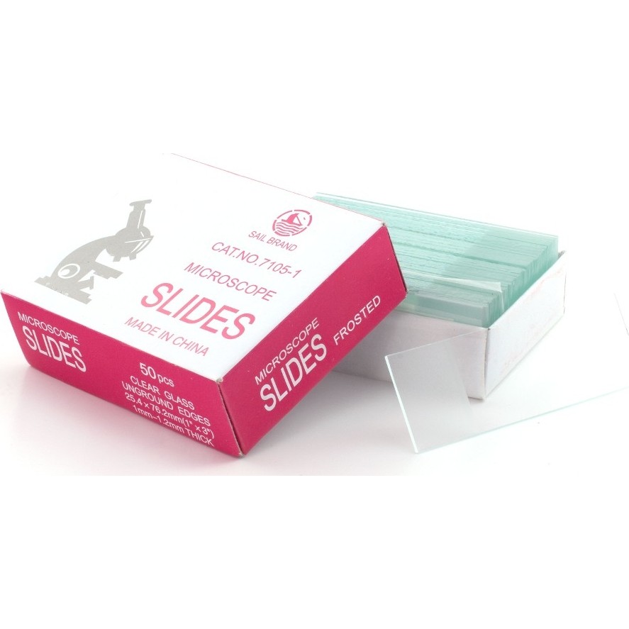 Lam - 7105 1/3 Buzlu Kenarı Düz - 50 Adet Mikroskop Fiyatı