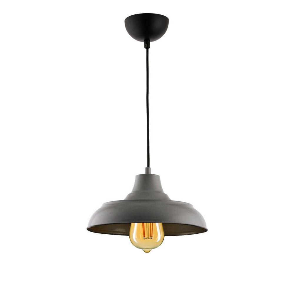 Lambadar Retro Rustik Model Modern Metal Tekli Sarkıt Siyah Avize Cafe Avize Fiyatı