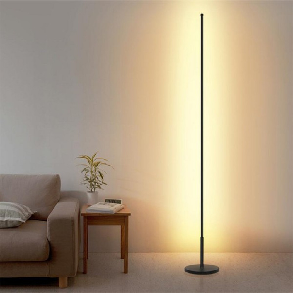 Lambaled Köşe Dimmer Kumandalı Lambader Beyaz Işık Siyah Gövde Lambader Fiyatı