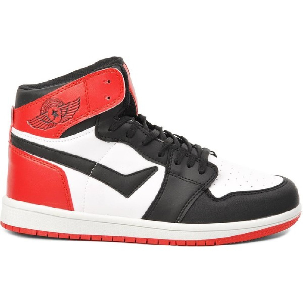 Lambirlent 8070 Siyah-Kırmızı Erkek Bilek Boy Sneaker Erkek Ayakkabıları Fiyatı