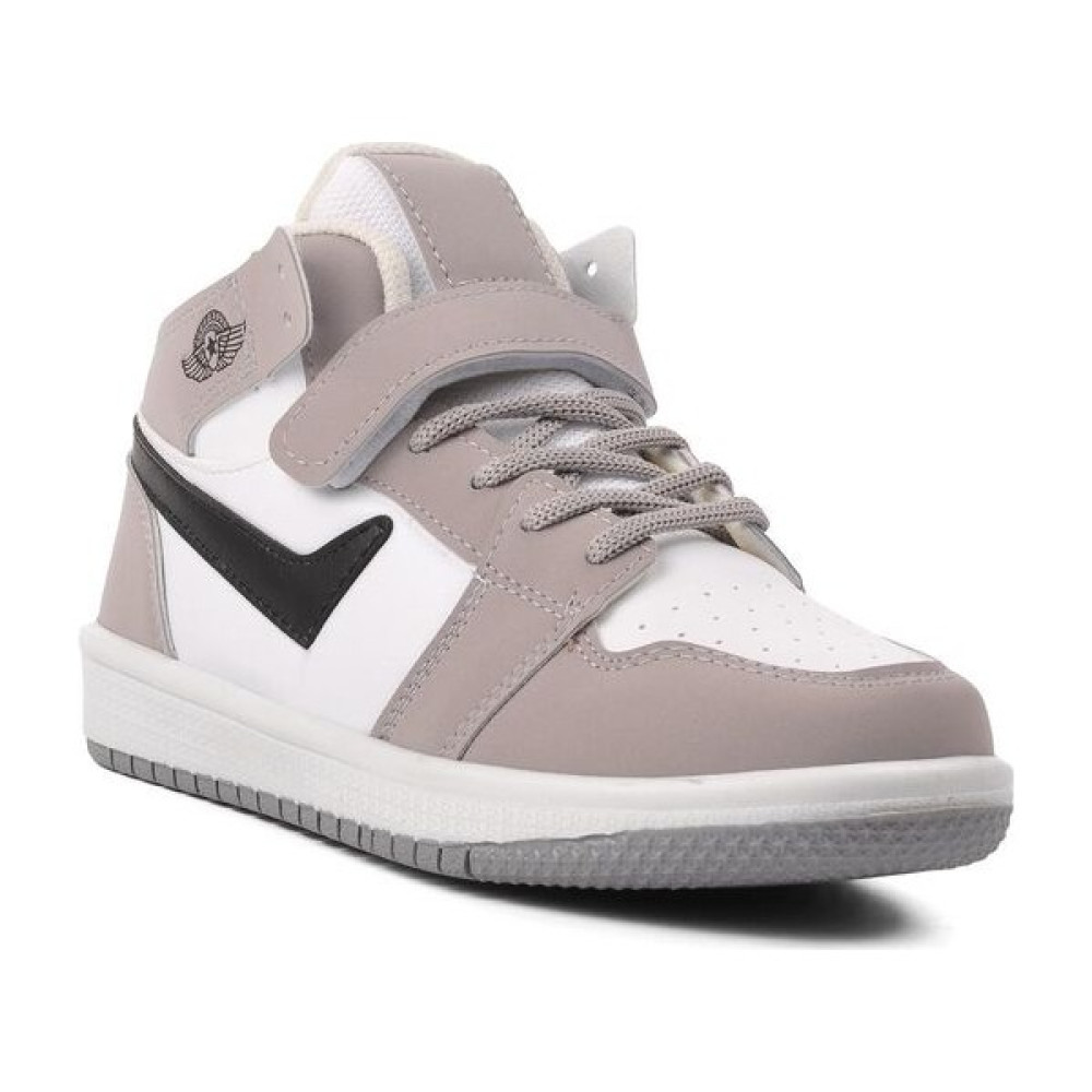 Lambırlent Buz Beyaz Siyah Çocuk Bilek Boy Sneaker Spor Ayakkabı Fiyatı
