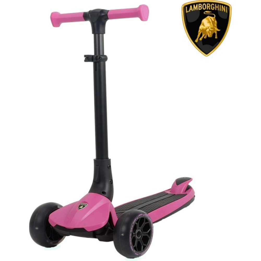 Lamborghini Lisanslı L3 Kolay Katlanabilir Işıklı Orta Gövde ve Işıklı Tekerlekli Çocuk Scooter Pembe Açık Hava, Deniz ve Spor Oyuncakları Fiyatı