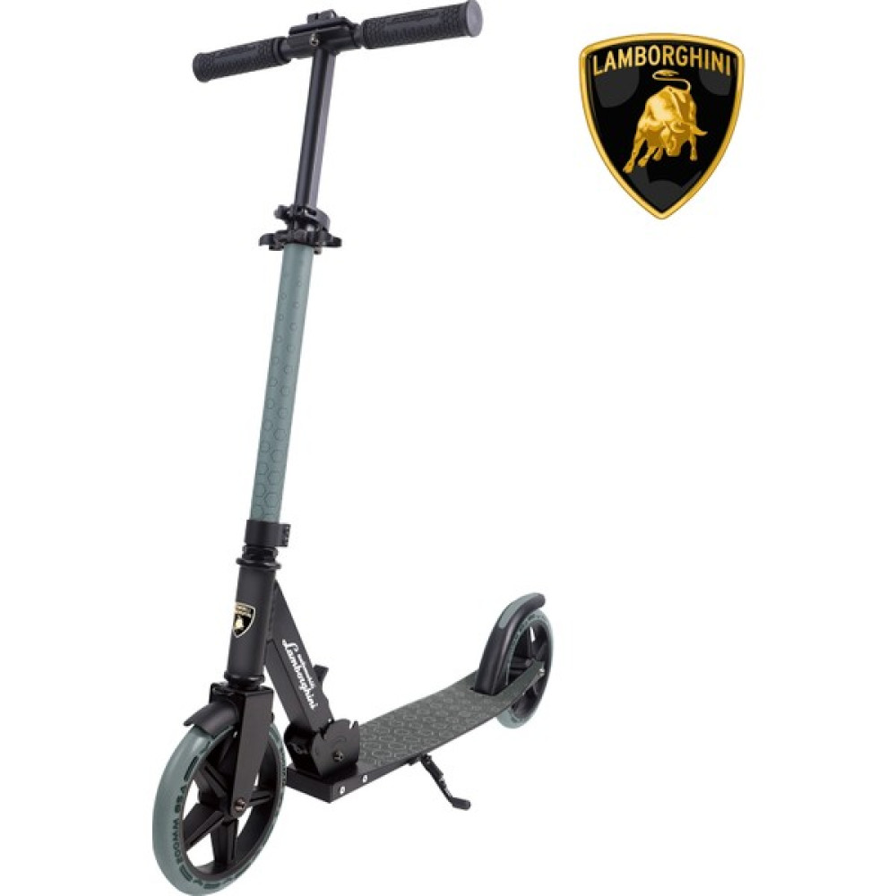 Lamborghini Lisanslı L6-200 Katlanabilir Metal Ayaklık Kaymaz Taban 2 Tekerlekli 8+ Yaş Çocuk Scooter - Gri Açık Hava, Deniz ve Spor Oyuncakları Fiyatı