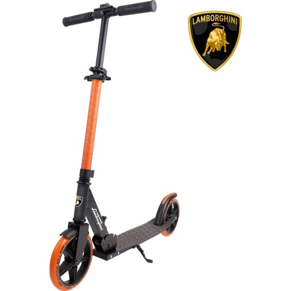 Lamborghini Lisanslı L6-200 Katlanabilir Metal Ayaklık Kaymaz Taban 2 Tekerlekli 8+ Yaş Çocuk Scooter - Turuncu Açık Hava, Deniz ve Spor Oyuncakları Fiyatı