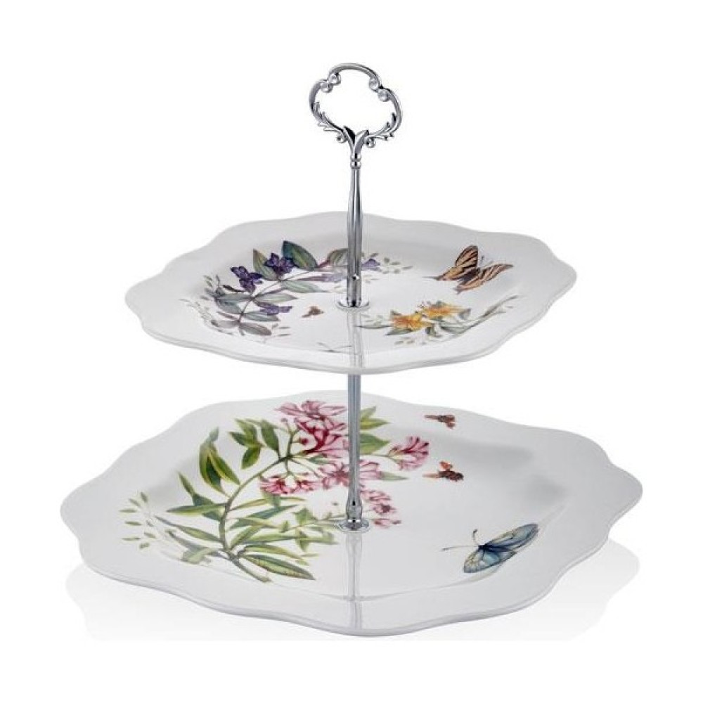 Lamedore Joy Carmen Butterfly Serisi 2 Katlı Kurabiyelik 20-26 cm 1JYC-110 Mutfak Gereçleri Fiyatı