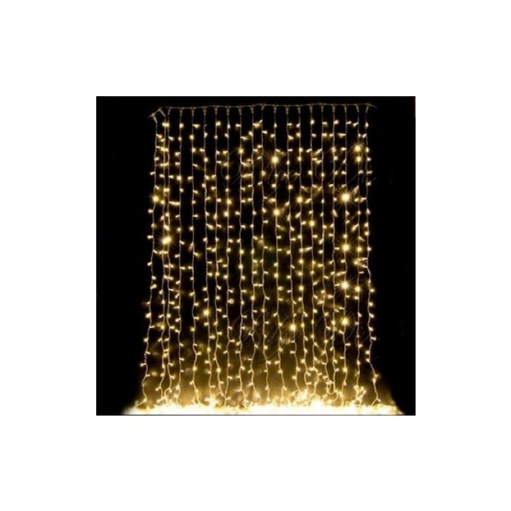 Lamfer CLZ192 2*2 Perde LED Sarı Işık - 1 m - Renkli Led Aydınlatmalar Fiyatı