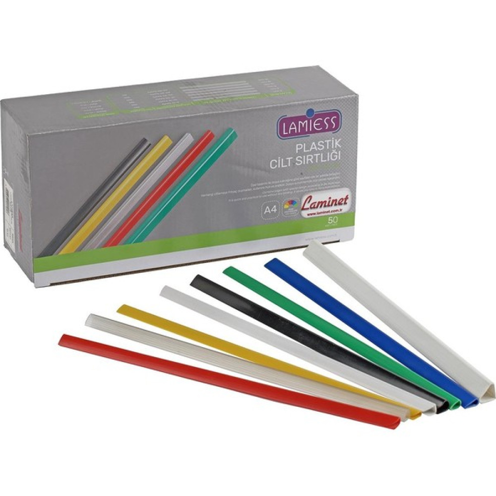 Lamiess 6 mm Plastik Sırtlık Sarı Ciltleme Makinesi Fiyatı