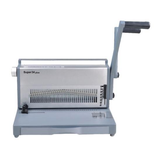 Lamiess Super 34 Plus 3:1 Tel Spiral Ciltleme Makinesi