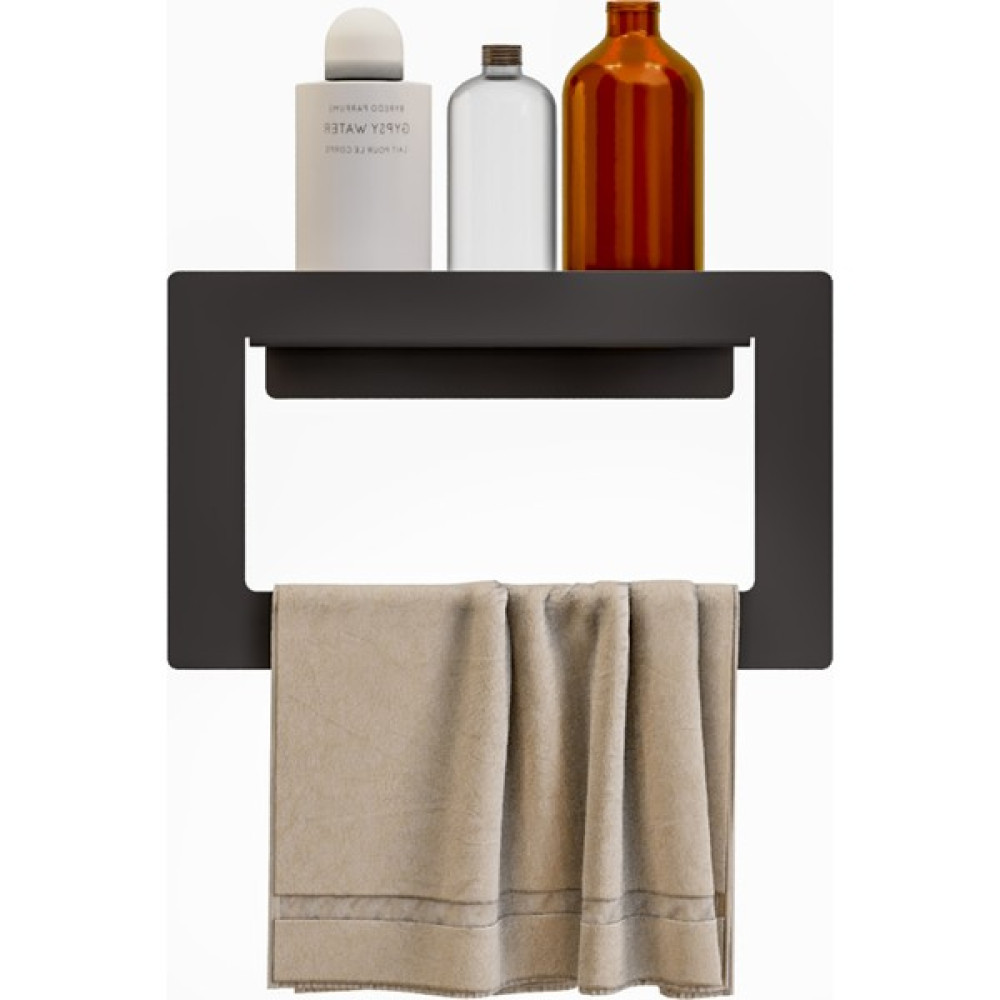 Lamizon Banyo Havlusu El Yüz Havlusu Banyo Havlu Askısı Raf 27CM - Siyah - 27*16 Banyo Askılık Fiyatı