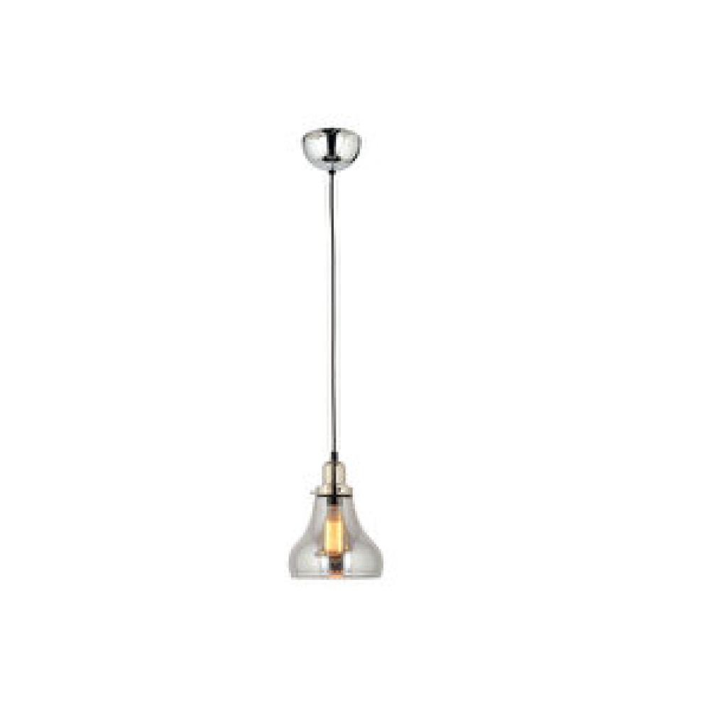 LampaLuce Lampaluce Cono Modern Sarkıt Salon Avizesi Tekli Krom 20x70cm Avize Fiyatı
