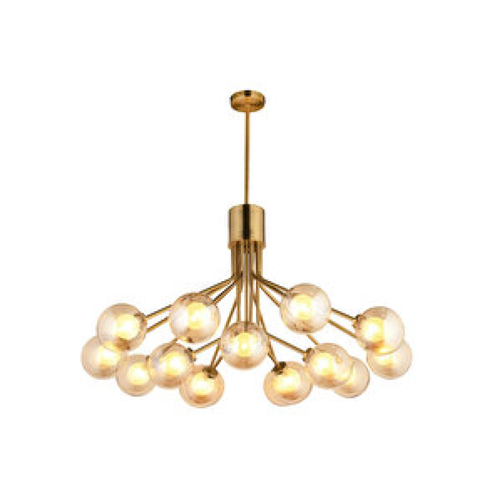 LampaLuce Lampaluce Forti Modern Tasarım Sarkıt Avize 15'li Sarı 60x90cm Avize Fiyatı