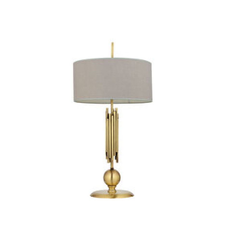 LampaLuce Lampaluce Straordinario Modern Tasarım Masa Lambası Altın Renk 35x75cm Abajur Fiyatı