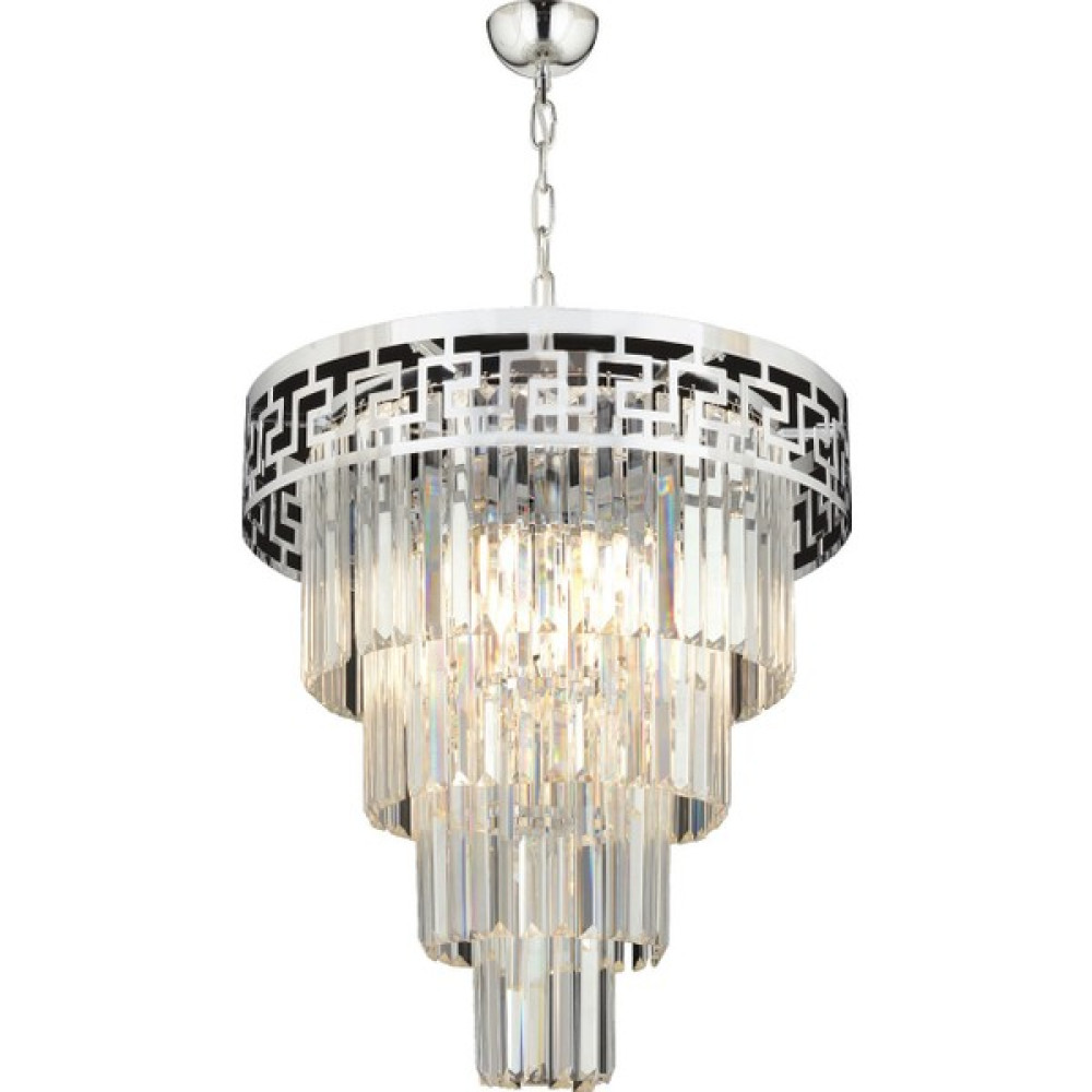 Lampaluce Piano Tasarımı Salon Avizesi Krom 50 x 100 cm - 10'lu Avize Fiyatı