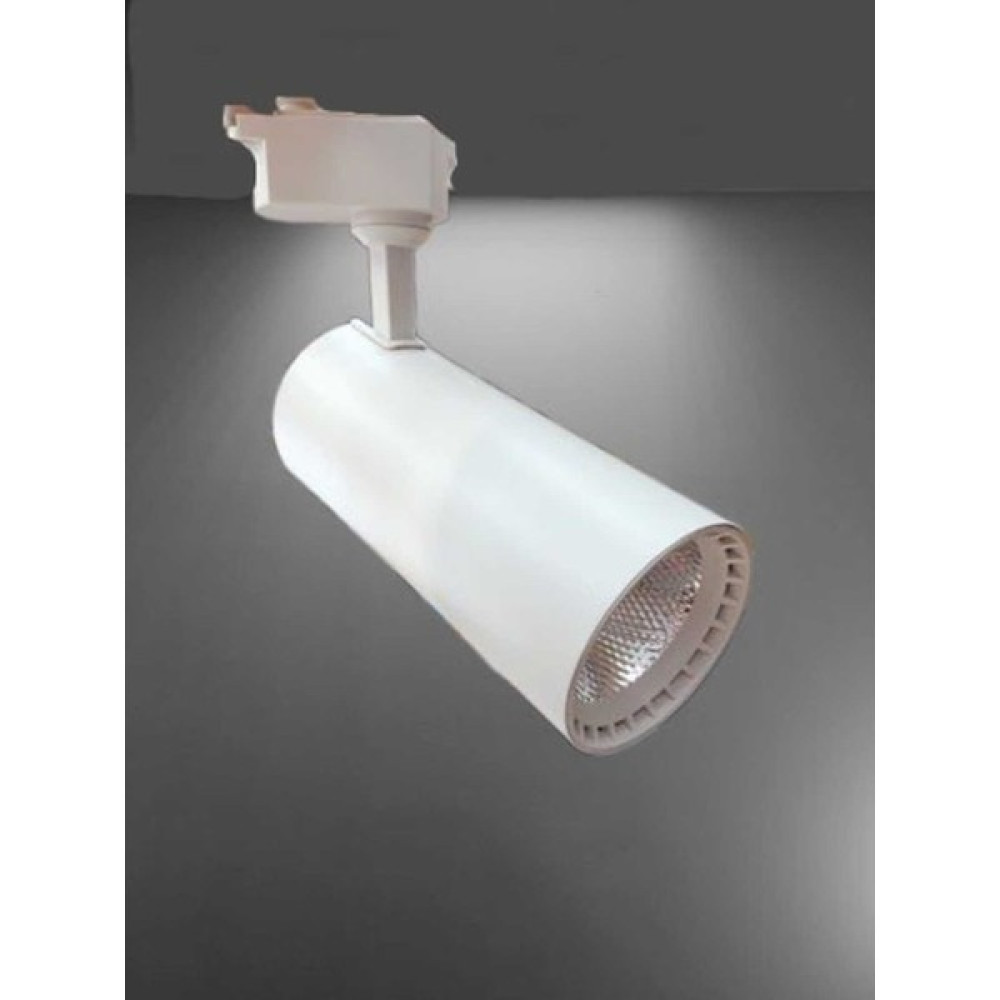 Lampist 30W Ledli Boru Tip Alüminyum Beyaz Kasa Ray Spot Beyaz Işık Spot Fiyatı