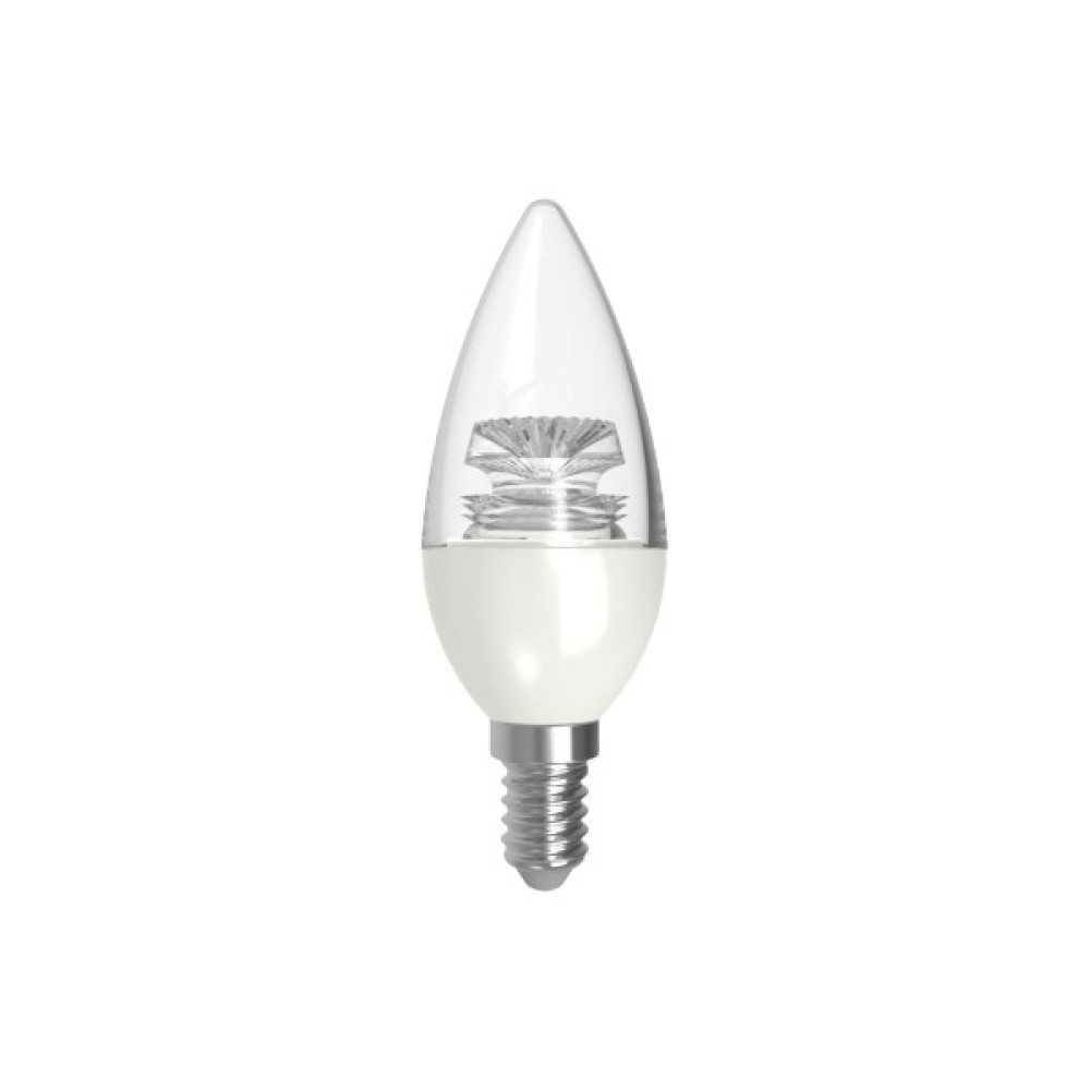 Lamptime 5,5 W LED Mum Ampul Şeffaf E14 6500K Beyaz Işık 302604 10 'lu - 1 - 10 W Led Aydınlatmalar Fiyatı