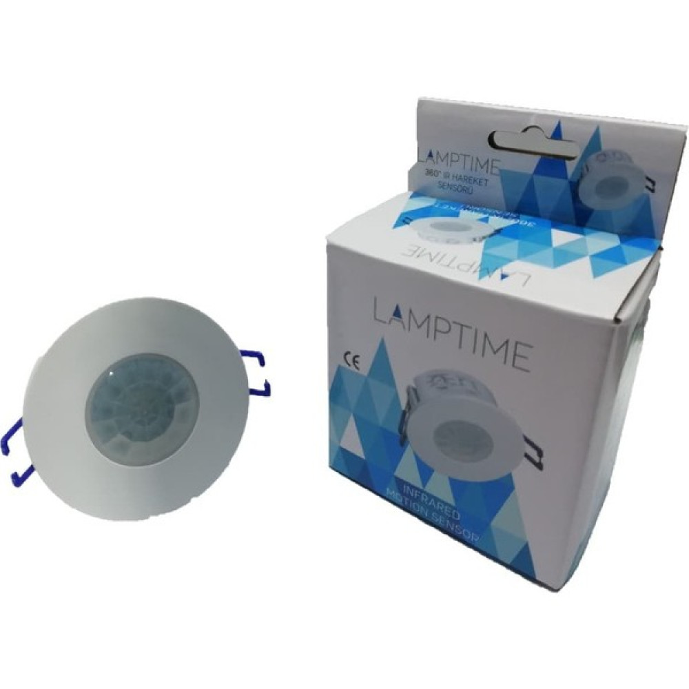 Lamptime Hareket Sensörü Ir 360 Derece Sıva Altı 510005 Elektrik ve Aydınlatma Fiyatı