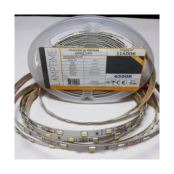 LAMPTIME Şerit LED Beyaz Iç Mekan 114006 5 Metre - 5 m SSD / Solid State Drive Fiyatı