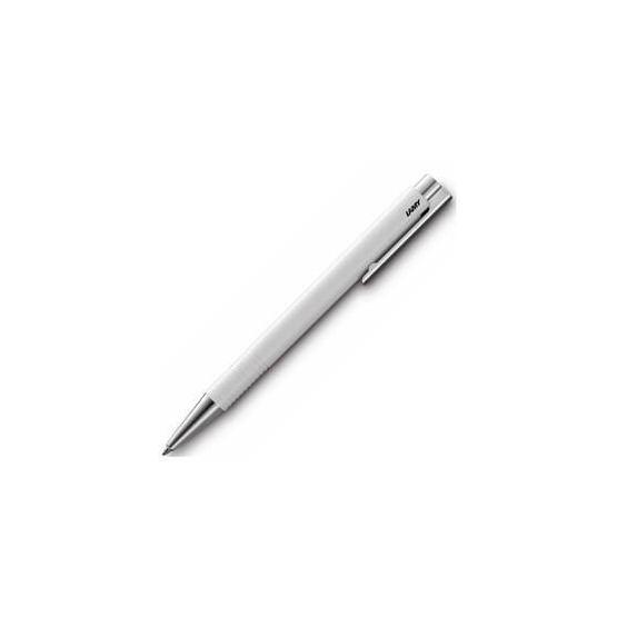 Lamy 204Mt-B Logo Parlak Beyaz Tükenmez Kalem