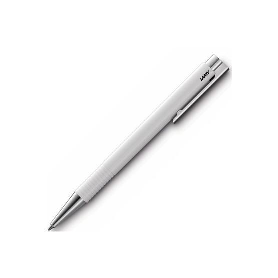 Lamy 204Mt-B Logo Parlak Beyaz Tükenmez Kalem