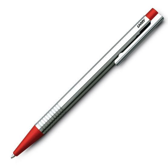 Lamy 205-K Paslanmaz Çelik Kırmızı Logo Tükenmez Kalem