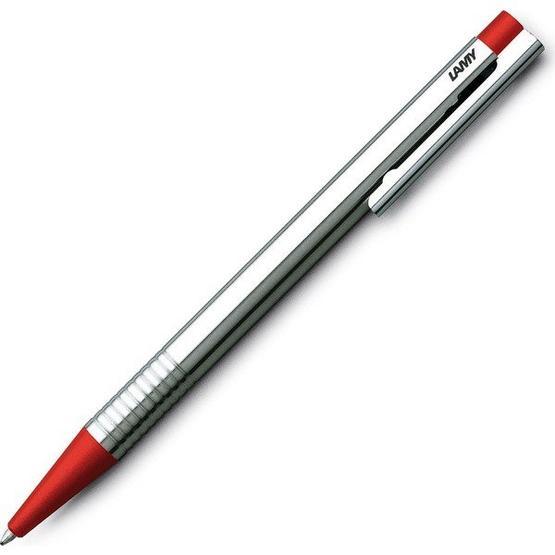 Lamy 205-K Paslanmaz Çelik Kırmızı Logo Tükenmez Kalem