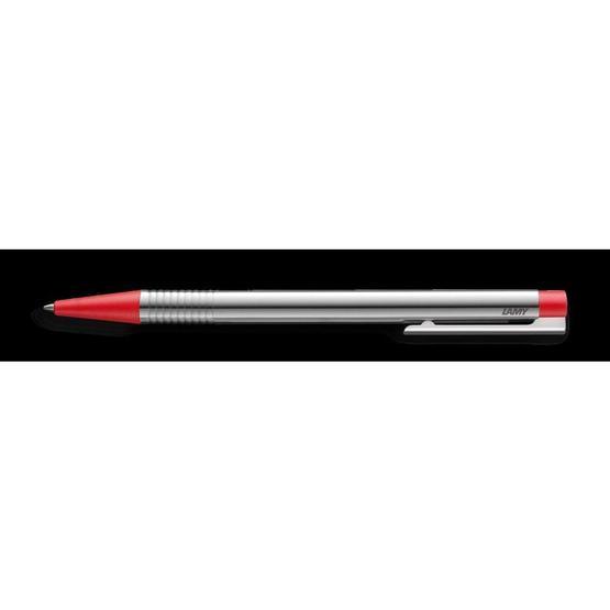 Lamy 205-K Paslanmaz Çelik Kırmızı Logo Tükenmez Kalem