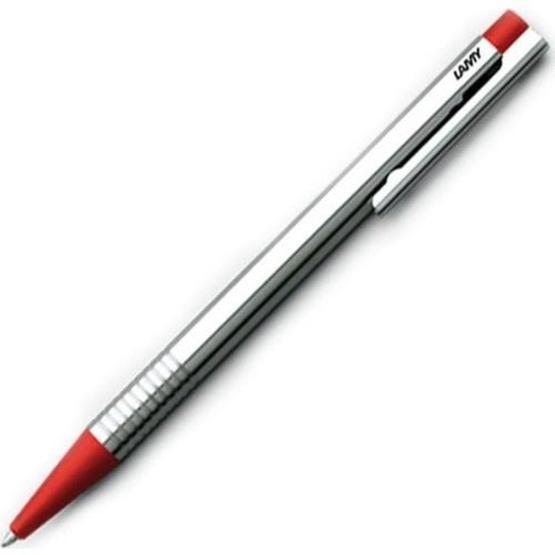 Lamy 205-K Paslanmaz Çelik Kırmızı Logo Tükenmez Kalem