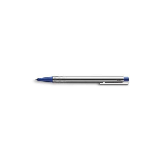 Lamy 205-M Paslanmaz Çelik Mavi Logo Tükenmez Kalem