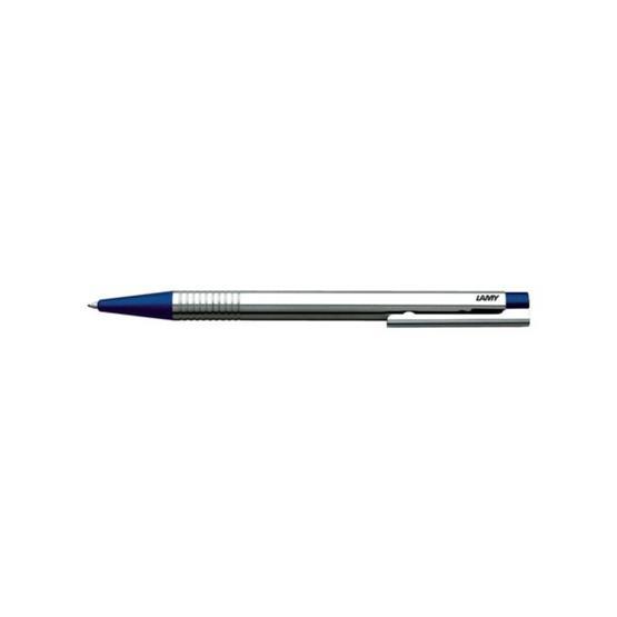 Lamy 205-M Paslanmaz Çelik Mavi Logo Tükenmez Kalem