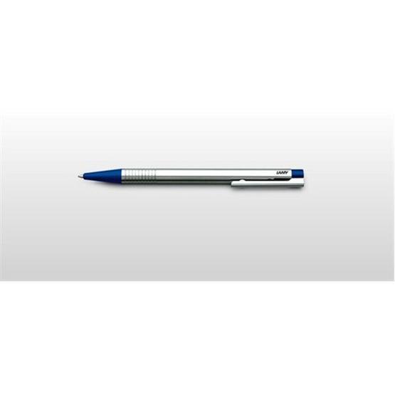 Lamy 205-M Paslanmaz Çelik Mavi Logo Tükenmez Kalem Tükenmez Kalem Fiyatı