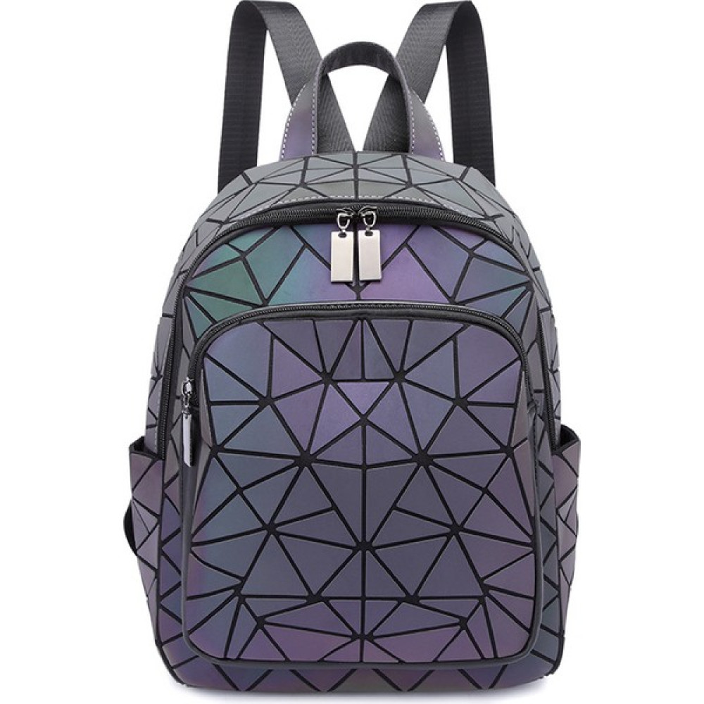 Lanbo Kadın Işık Sırt Çantası Moda Geometrik Elmas Seyahat Omuz Çantası Katlanır Öğrenci Okul Shine Backpack (Yurt Dışından) - Renkli Oto Boyaları Fiyatı