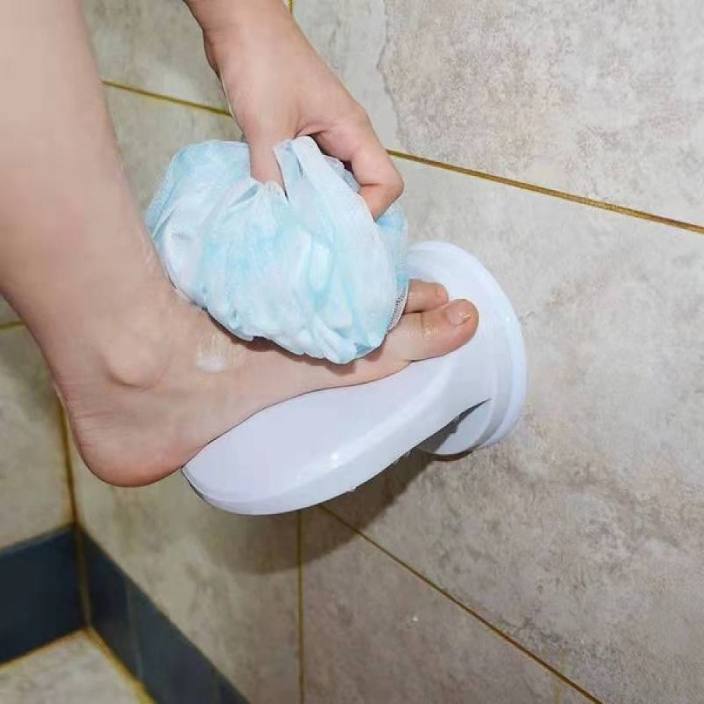 Lancy Kaymaz Vantuz Ayak Pedalı Duş Tıraş Bacak Yardımı (Yurt Dışından) - Beyaz - 11,5*15cm Banyo Aksesuarları Fiyatı