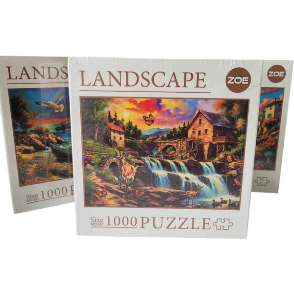 Landscape Zoe 1000 Li Puzzle 68*48 CM.(50046-DEĞIRMEN) Oto Boyaları Fiyatı