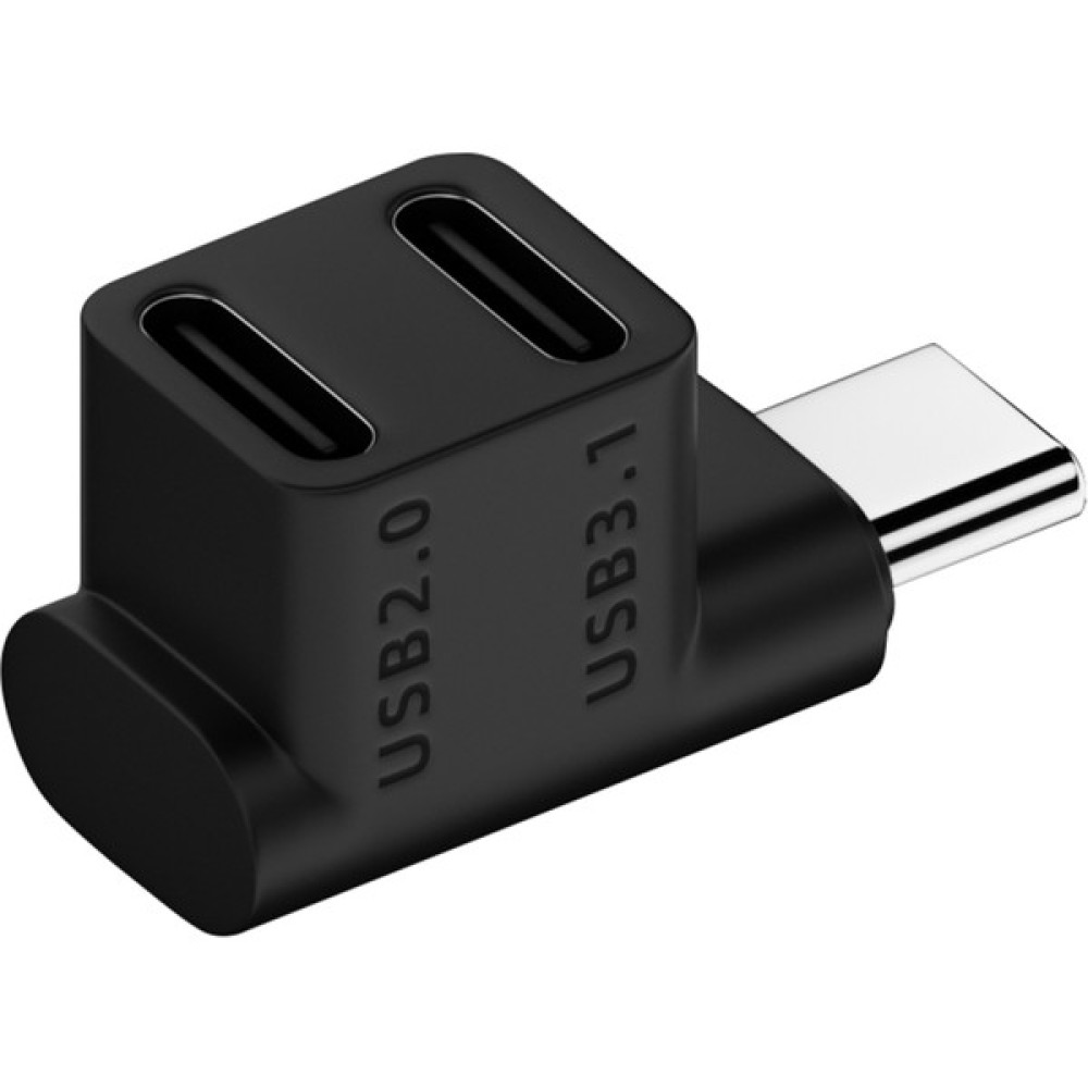 Landu 2'si Dik Açılı Adaptör USB C Tip-C Erkek-Dişi Oyun Konsolu Verileri - Siyah (Yurt Dışından) Bilgisayar Çevirici ve Adaptörü Fiyatı