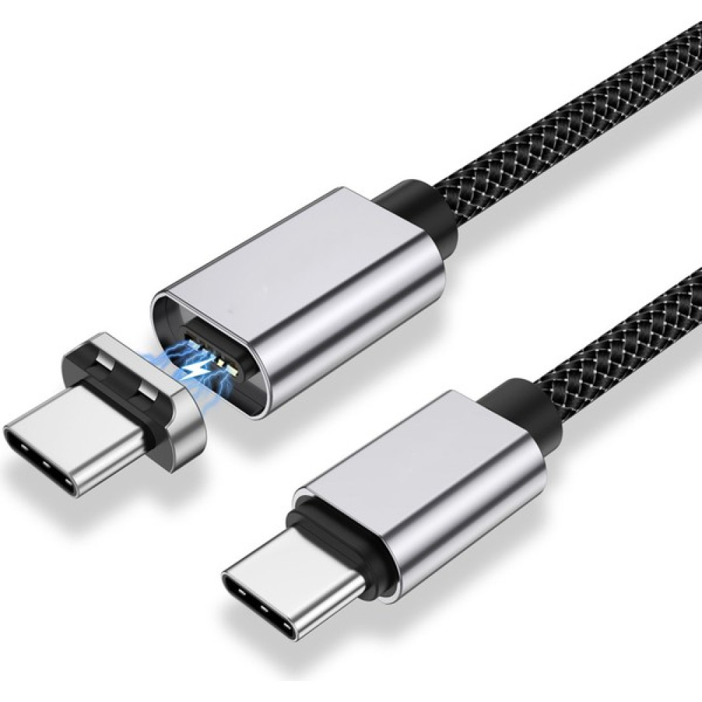 Landu Pd 100W USB C USB Type Manyetik Kablo 5A Hızlı Şarj USB C Kablosu (Yurt Dışından) - Siyah Cep Telefonu Şarj Cihazı Fiyatı