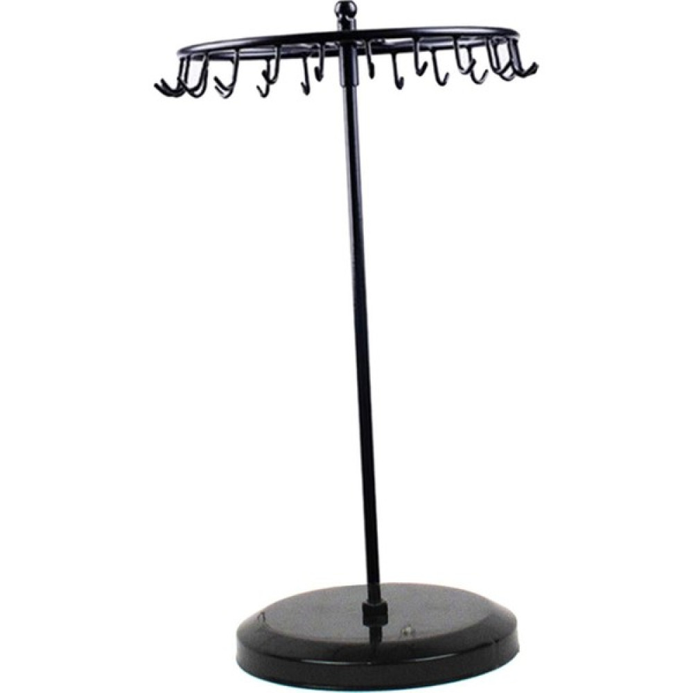 Lanfy Metal Takı Vitrin Vitrin Bilezik Halkaları Için Dönen Standı Standı Yuvarlak Taban (Yurt Dışından) Eşya Saklama / Düzenleme Fiyatı