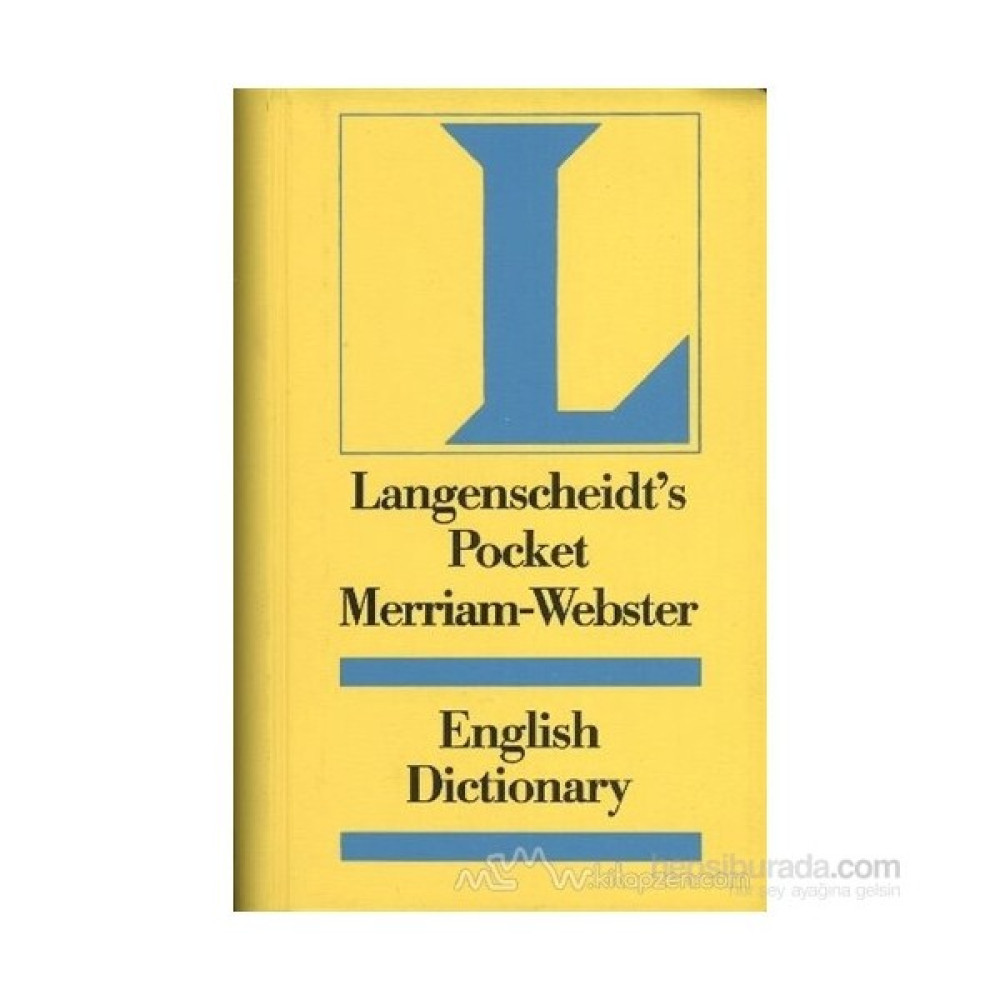 Langenscheidt Pocket Merriam-Webster Dictionary The World Famous English Dictionary Güncel - Genel Konular Fiyatı