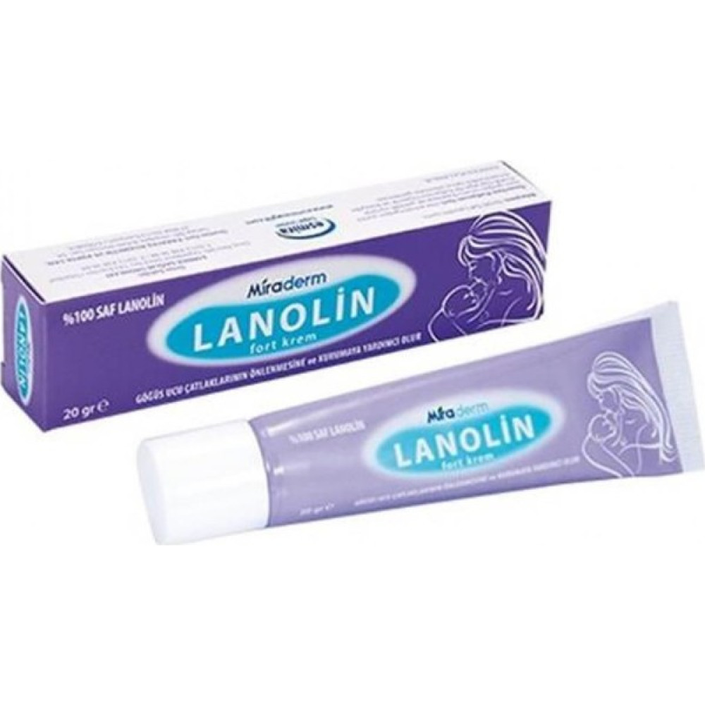 Lanolin Miraderm Lanolin Fort Krem 20 gr Meme Ucu Kremi Fiyatı