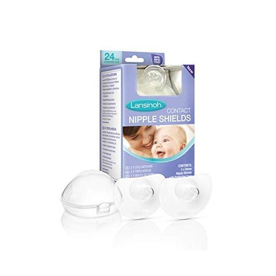 Lansinoh 70173 24 mm 2'li Silikon Göğüs Ucu Koruyucu