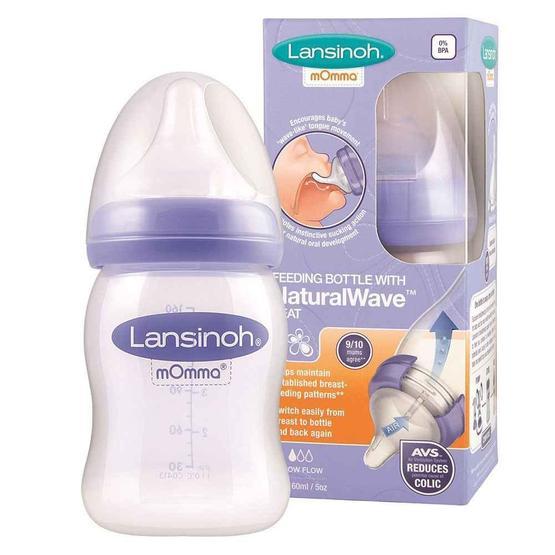 Lansinoh 75980 Natural Wave 160 ml Biberon