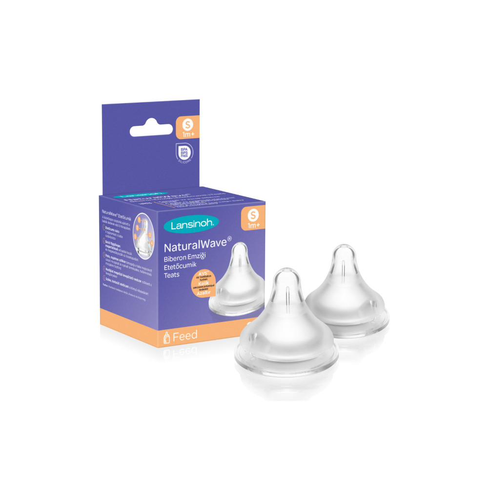 LANSINOH Natural Wave Biberon Emziği Yavaş Akış 2li Biberon Fiyatı