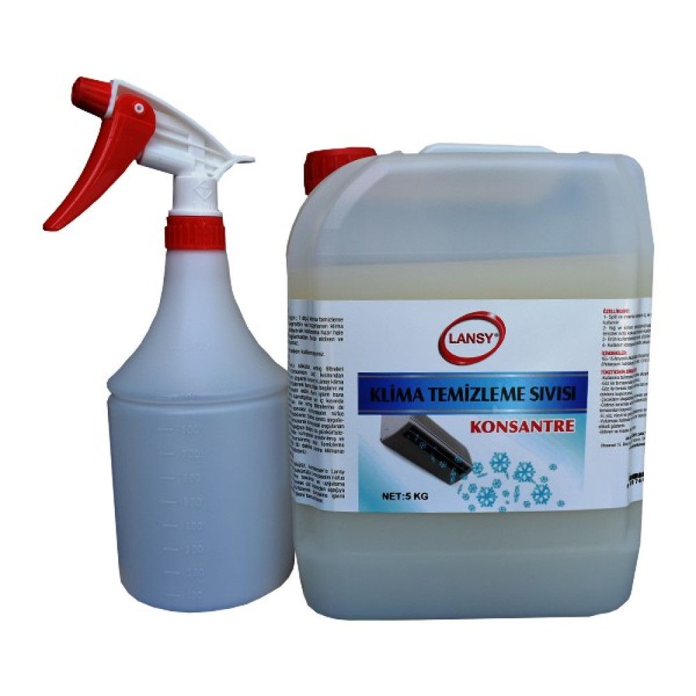 Lansy Klima Temizlik Seti (Temizleme Sıvısı Konsantre 5 Kg+Temizleme Poşeti) Nalburiye & Hırdavat Fiyatı