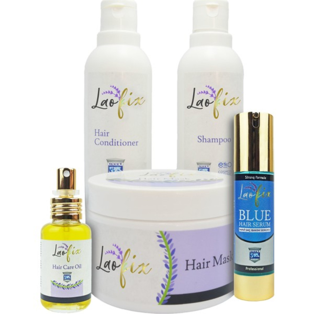 Laofix Lavanta Özlü Organik İçerikli Mega Onarıcı 5'li Saç Bakım Seti (Şampuan + Krem + Maske + Yağ + Serum) Oto Boyaları Fiyatı