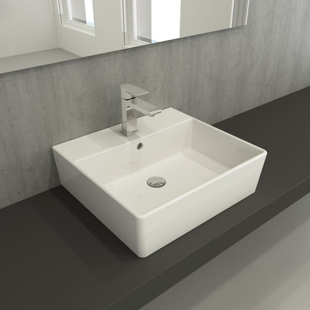 Lapino Daphne 43 cm Çanak Lavabo - Beyaz Lavabo Fiyatı