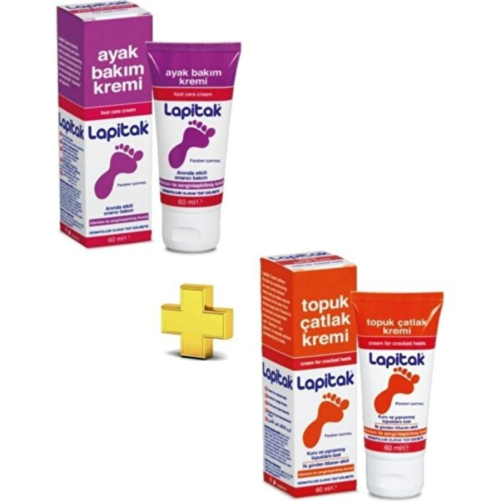 Lapitak Ayak Bakım 60 Kremi ml Topuk Çatlak Kremi 60 ml Lapitak Set El Bakımı Fiyatı