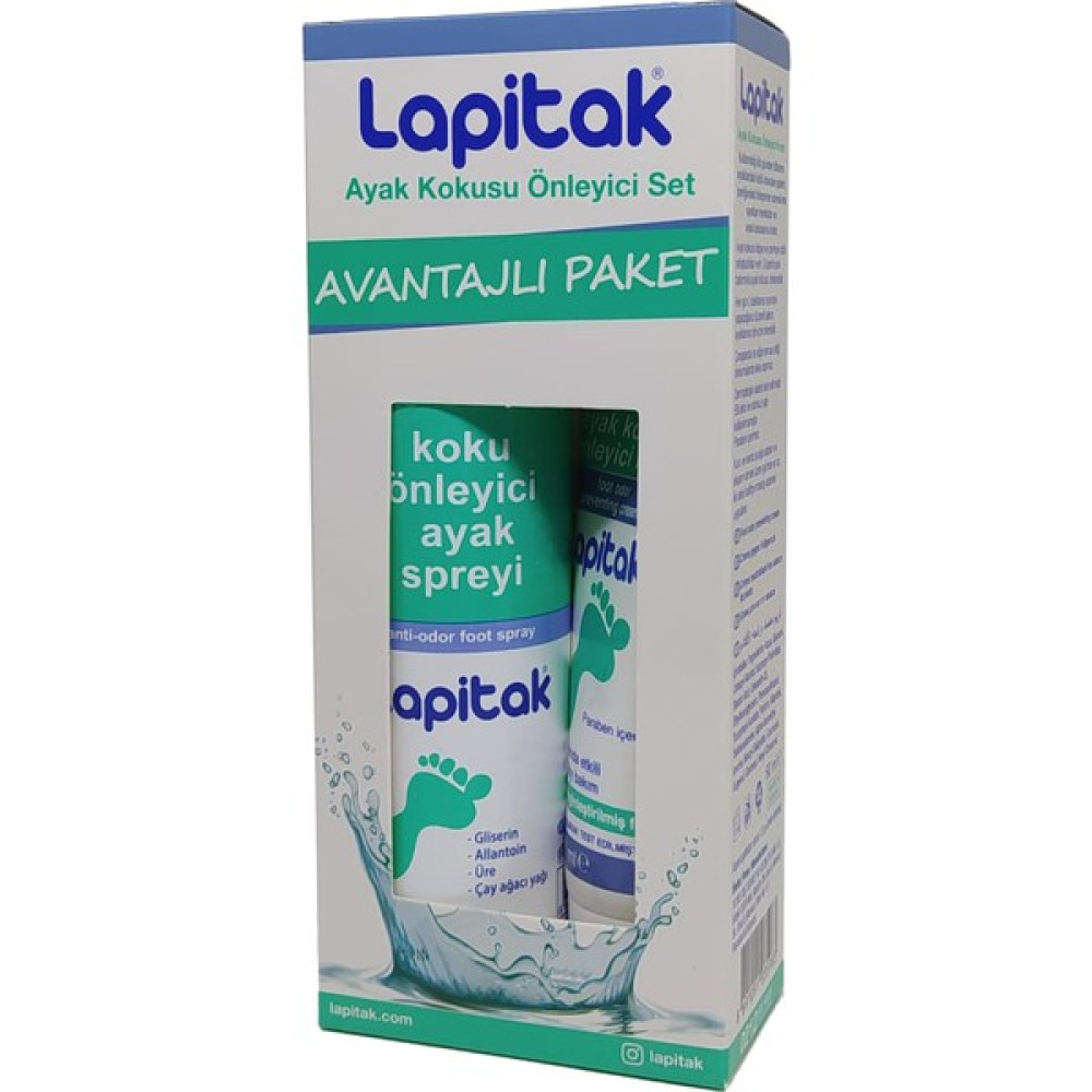 Lapitak Ayak Kokusu Önleyici Set Ayak Bakımı Fiyatı